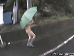 amateur interracial public asian flashing japanese outdoors