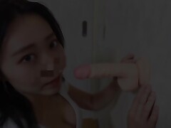 amateur asian brunette censored dildos/toys handjob hd japanese pov