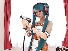 rei mizuna super alluring japanese adolescent cosplay superhero teen asian